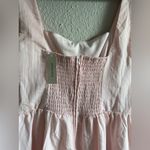 Blue Rain Women Dress  Francesca’s Light Pink Textured Top Size 1X Photo 3