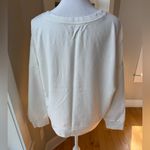 Natural Reflections Vintage 90s White Red Blue USA Flag Crewneck Sweatshirt Sz L Size L Photo 2