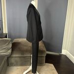 Women’s Black Slim Fit 3 Piece Formal Tuxedo Pant Suit Peak Lapel Size 6 NEW Photo 3