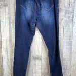 Evermore Denim Size XL Maternity Dark Blue Denim Jeans with Front Coin P… Photo 1