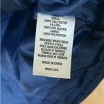 kim rogers Quilted Jacket Vest Navy Blue Photo 7