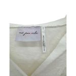 Out From Under Peyton Linen Popover Top White Size XS Oversized Hooded Lounge‎ Photo 4