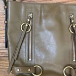 Rebecca Minkoff  Jett Leather Bucket Bag Crossbody in Military Photo 6