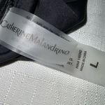 Catherine Malandrino Women's Twist Top High Waist Bottom Black Bikini Swimsuit L Photo 6