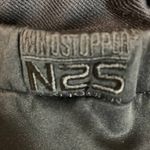 American Vintage Black Track Pants MEDIUM Zip Ankle Pockets Thick Jersey 31" Inseam Vintage 80s Photo 7