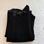 Theory  Onine Oxford Knit Day Dress in Black size 12 Photo 6