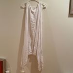 Tempo Paris  LINEN DRESS Size Large White Photo 4
