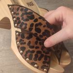 Paige leopard sandal heels size 6.5 Photo 3