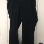 Lee Riders By Women's Jeans Blue Denim Dark Wash Zip & Button Size 16 Petite Photo 0