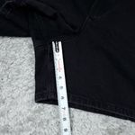 Abercrombie & Fitch Abercrombie High Rise 7" Dad Jean Shorts Black Denim Stretch Plus Size 24 37 Photo 8