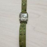Montana Watch MT911 Green Leather Band Rhinestones Mother Pearl Face Western NEW Photo 0