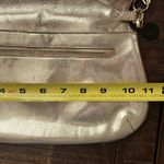 Tory Burch Metallica Gold Crossbody Detachable Chain Strap Clutch X-Body Photo 8