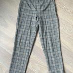 Babaton Aritzia  Cropped Pants Gray Checkered Photo 2
