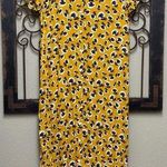 Dip short sleeve button down maxi dress Size 12 Photo 0