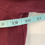 Brandy Melville Burgundy Zipper Long Sleeve Bomber Jacket Sz Lg Cotton Women’s Photo 9