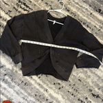 Free People Movement Go for the Gold Reversible Sweatshirt XS Black Distressed Photo 6