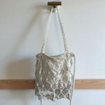 La Regale Vintage White Beaded Fish Cocktail Bag Purse Photo 1