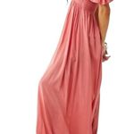 Forever 21 smocked off shoulder maxi dress Photo 2