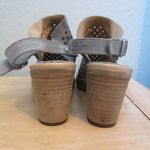 Anthropologie Sophia Milano Grey Suede Heels - 8M Photo 5