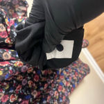 ZARA  Floral Babydoll Dress Lined Size Medium Photo 11