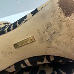 Louise et Cie Silvya Leopard Print Sock Booties 8M Knit Pointed Toe Stiletto Photo 8