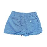 Rag and Bone  Preppy Nautical Pinstripe Shorts 4 Blue White Coastal Boho Yacht Club Photo 2