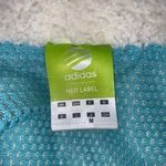 Adidas Neo Fuzzy teddy bear fleece jacket white/blue size XSmall US womens Photo 6