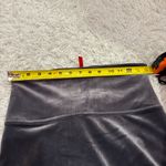 Spanx Ready To Wow Velvet Leggings grey silver chrome size XL Photo 4