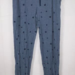 Love by Gap Blue Heart Loungewear Jogger Pajama Pants Valentine’s Day Cozy Photo 0