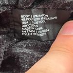 Club Monaco Women  Sweater Black wool Dolman Sleeve Breathable V-Neck Medium Photo 5