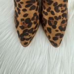 Beast Fashion   New Women's Beast Brooklyn Faux Suede Leopard Print Ankle Boots Brown Photo 9