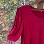 Reba  Women's On The Horizon Top Tomato Red Size L. NEW Photo 2
