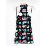 STAUD Sicily Black Flower Fruit Embroidered Sleeveless Shift Mini Dress Sz 0 NWT Photo 8