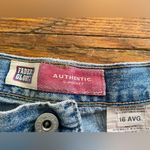 Faded Glory  Jean Shorts size 16 vintage Photo 1