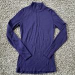 Smartwool  1/4 Zip Base Layer Shirt Womens Sz S Purple Merino Wool Hiking *READ* Photo 0