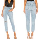 AGOLDE Jamie High Rise Distressed Jeans in Shakedown Size 25 Photo 5