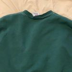 Urban Outfitters Blue and Green Renewal Spliced Sweatshirt Photo 6