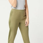 H by Halston NWOT  Ankle Pull On Pants with Tuxedo Panel Photo 0