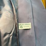 Laura Ashley lilac Wool Skirt Suit Set Womens Vintage (Blazer 8/Skirt 4) Photo 6