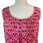 New York And Company New York & Co women's size small pink coral sleeveless pullover stretchy top Photo 3