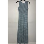 Spenser Jeremy Women’s Maxi Dress Small Light Blue White Striped Twist Front Photo 5