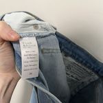 Frank & Eileen ‎ Monaghan Straight Leg Button Fly Fray Hem Blue Jeans Size 26 Photo 4