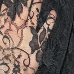 Paper Crane  black high-lo lace blouse Photo 6