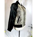 Zadig & Voltaire Billy Snake Deluxe Bomber Jacket XS fits a Small Black Photo 11