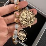 Free People  Elegant Gold and Silver Pendant Necklace Photo 5