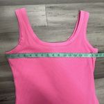 SKIMS NWT  Ribbed Scoop-Neck Romper Women's Sugar Pink Size 2X Photo 3