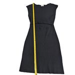 Aritzia  Wilfred Free cut out knit black mini dress Large Photo 6