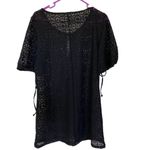 Jaclyn Smith  Black Lace Medium Swim Cover up Photo 4