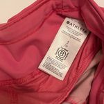 Athleta  Printed Run With It 3.5” Short small Painted Energy Coral Pink Floral Photo 9