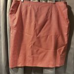 Burberry Vintage ’s USA XL Straight Midi Skirt Red Check Pre-owned Photo 0